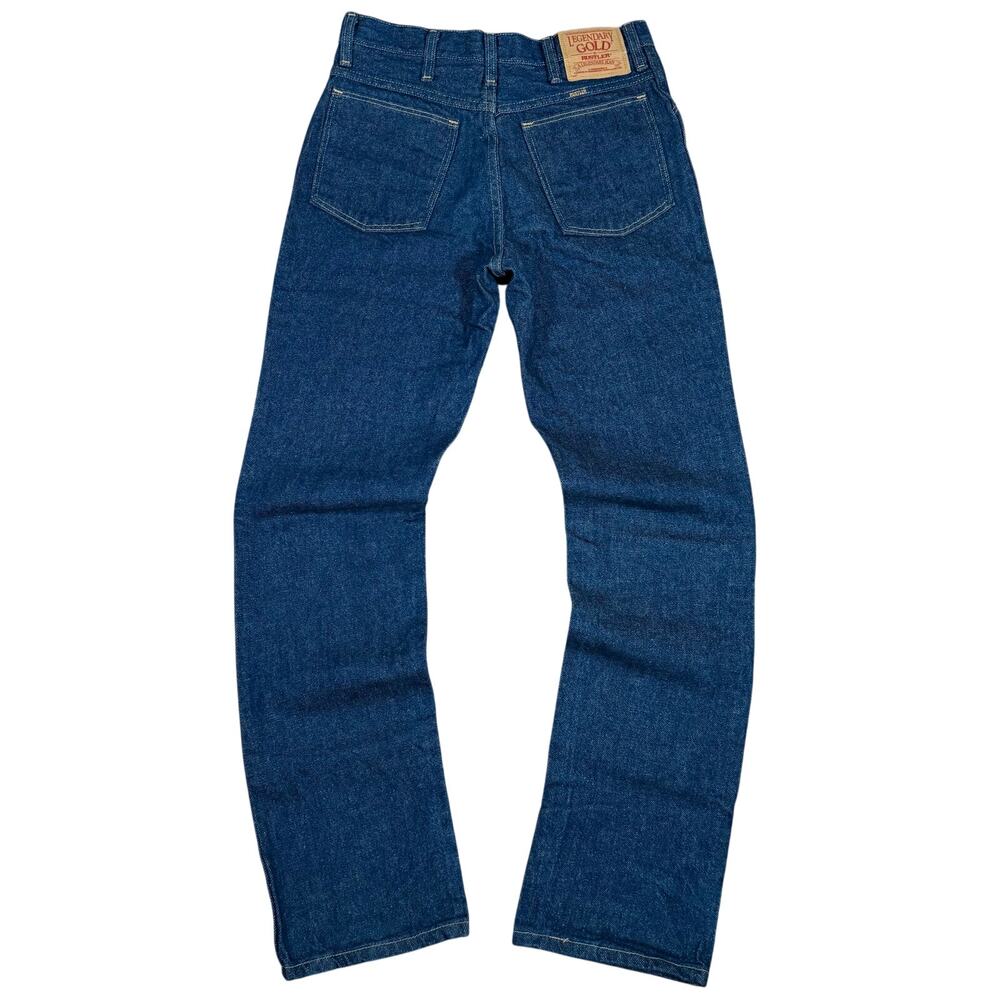 Vintage Rustler 90s Legendary Gold Jeans USA Boot Zipper Cowboy Denim 29 x 31